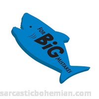 Rockin Gear Eraser Pencil Eraser Jumbo Shark 'for Big Mistakes' Blue … B075NMC45K